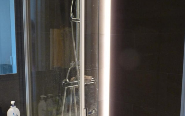 Oda Room with private shower/bath and private toilet resim 1