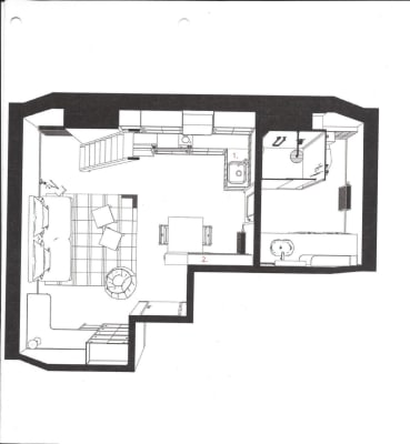 Zimmer Studio centre ville Bild 1