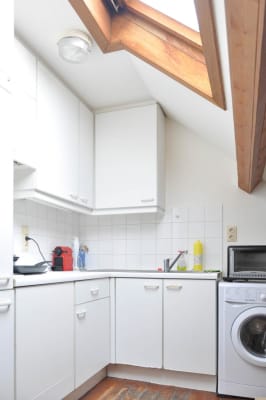 Kamer Charmant dakappartement in Gent foto 3