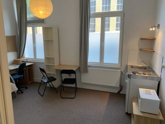 Kamer Gezellige, ruime studentenkamer in authentiek en rustig gebouw foto 3