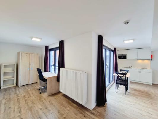 Studio Moderne studio met eigen badkamer en keuken beschikbaar voor AJ2026-2027 foto 10
