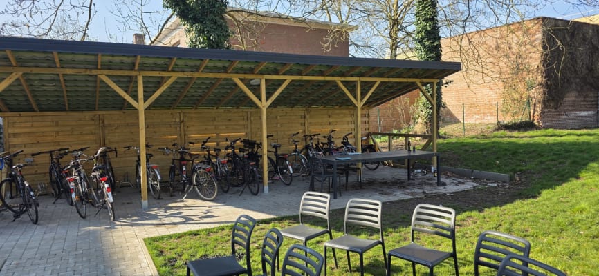 Kamer Bemeubelde studentenkamer met eigen sanitair te huur in de in 2025 prachtig gerenoveerde residentie Botanique te Leuven foto 6