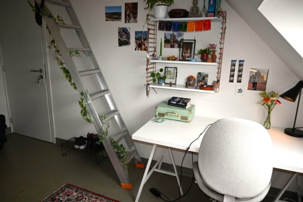 Kamer studentenkamer van 21,5m² met eigen badkamer foto 2