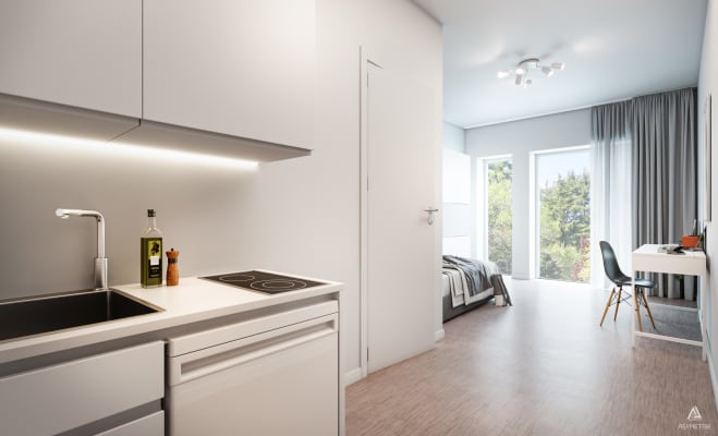 Estúdio STUDIO ETUDIANT – RESIDENCE NEUVE : L'OREE DE BOZIERE imagem 2