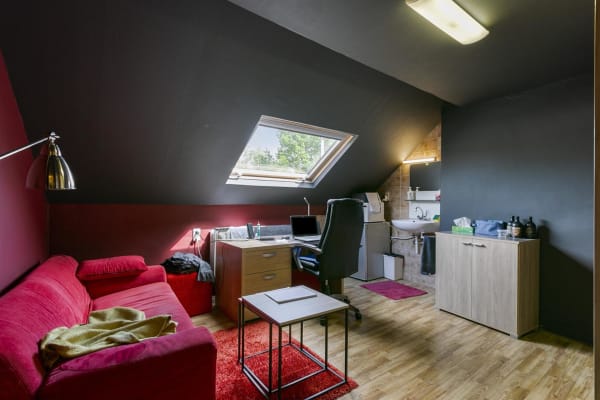 Sala Duplex, bestaande uit 2 kamers,  van meer dan  20 m², zeer ruim en rustig gelegen.  imagem 1