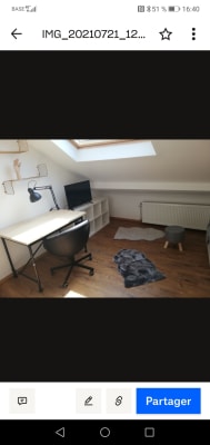 Oda Chambre meublée pour etudiant resim 5