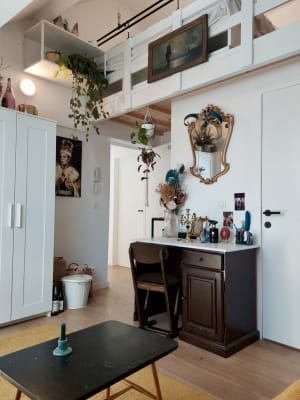 Kamer Gezellige studentenkamer met slaapplek op mezzanine – hartje Leuven foto 2