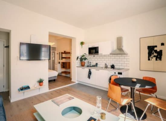 Estúdio Rent 1 room studio of 25 m² in Jourdanstraat Saint-Gilles imagem 3