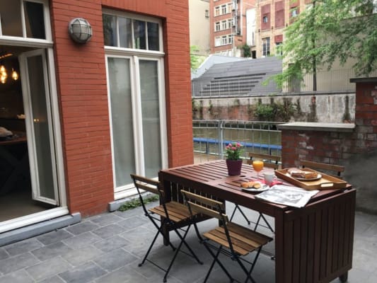 Estúdio Studio for rent with waterside terrace (furnished) imagem 5