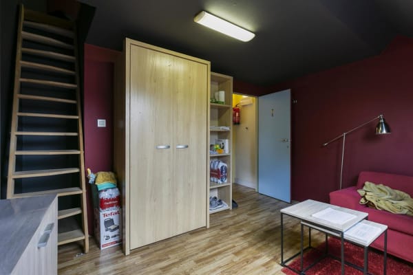 Room Duplex, bestaande uit 2 kamers,  van meer dan  20 m², zeer ruim en rustig gelegen.  image 6