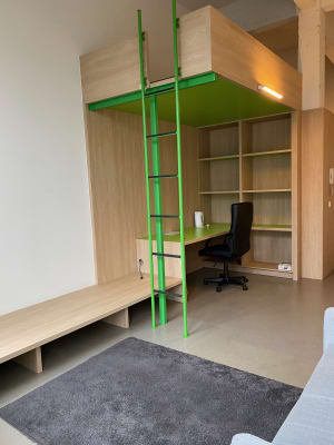 Sala Bemeubelde studentenkamer op toplocatie in Antwerpen imagem 7