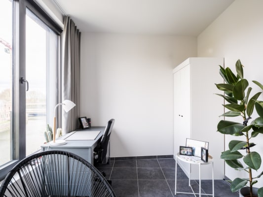 Sala Nieuwbouwkamer met eigen sanitair in gezellige studentenresidentie imagem 6