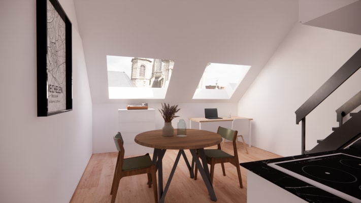 Room NIEUW studentenkot met private badkamer te huur image 1
