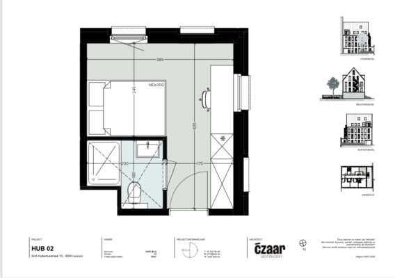 Cuarto Gloednieuwe studentenkamer imagen 4