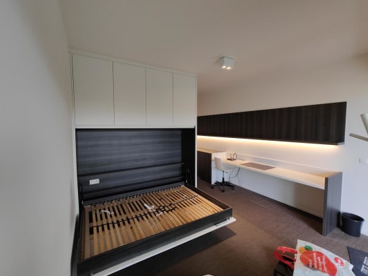 Studio prachtige studentenstudio met eigen sanitair en balkon in residentie overal kortbij, uitsluitend student KUL UCLL foto 1