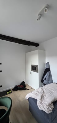 Kamer Bemeubelde studentenkamer met eigen sanitair te huur in de in 2025 prachtig gerenoveerde residentie Botanique te Leuven foto 4
