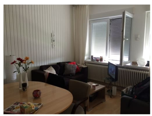 Chambre Appartement met 2 slaapkamers waarvan 1 al verhuurd momenteel. en living. Boven ons eigen woonhuis. Zelfde ingang. image 2