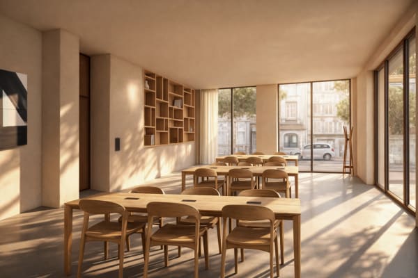 Estúdio Student rooms for rent in Ixelles - StudiX residence imagem 9