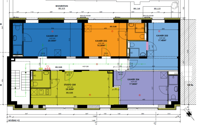 Studio Bemeubelde studio met eigen voorzieningen in Residentie Artemis – topligging in de Dekenstraat foto 3