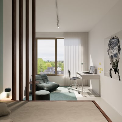 Stüdyo Studenten Flat Centrum Mechelen resim 3