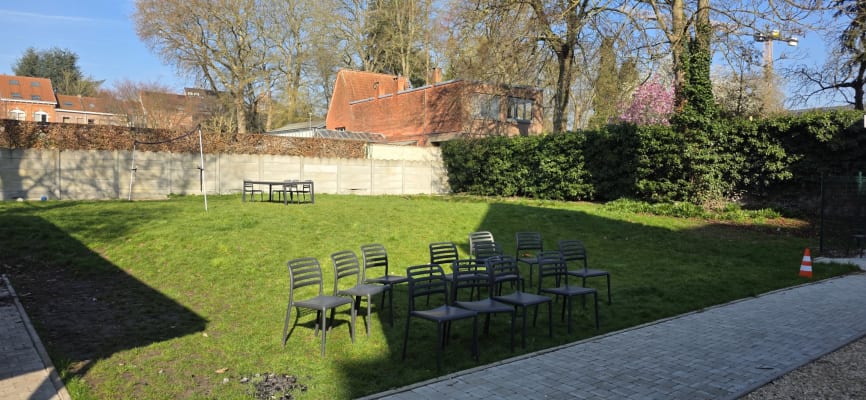 Kamer Bemeubelde studentenkamer met eigen sanitair te huur in de in 2025 prachtig gerenoveerde residentie Botanique te Leuven foto 9