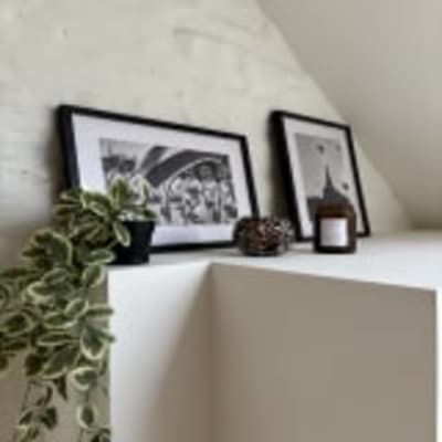 Oda Attic room in residential property resim 10