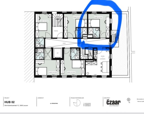 Cuarto Gloednieuwe studentenkamer imagen 3