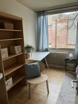 Sala Gezellige studentenkamer in het groen imagem 1