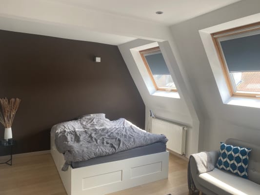 Sala Prachtige kamer met 2 grote, uitklapbare velux-ramen imagem 1
