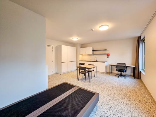 Estúdio Moderne studio met eigen douche en keuken beschikbaar voor AJ 2026-2027 imagem 6