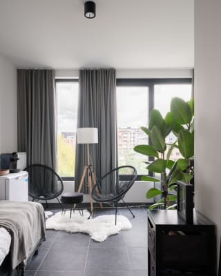 Sala Nieuwbouwkamer met eigen sanitair in gezellige studentenresidentie imagem 3