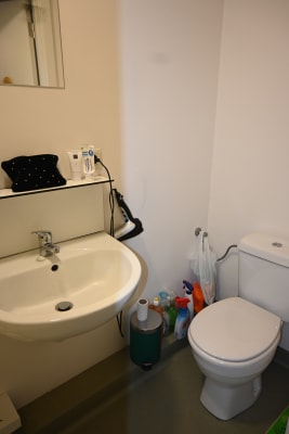Kamer studentenkamer van 21,5m² met eigen badkamer foto 3
