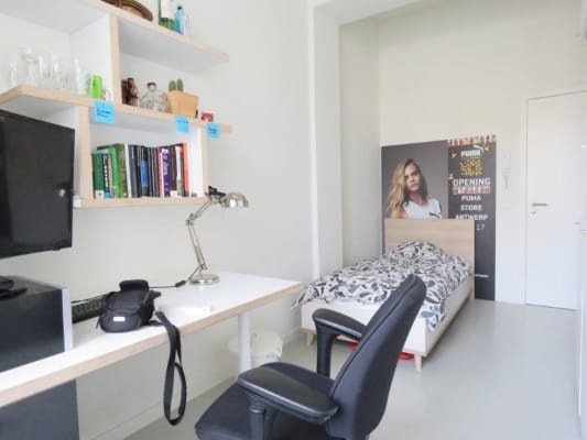 Kamer Studentenkamer met private douche/toilet ideale ligging foto 6