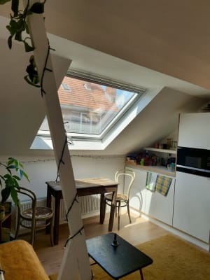 Kamer Gezellige studentenkamer met slaapplek op mezzanine – hartje Leuven foto 5