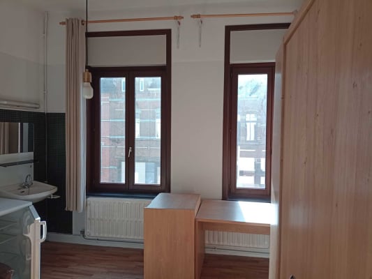 Sala Ruim kot met veel licht te huur, meer dan 16m²  Kapucijnenvoer 157 gem. gerenoveerde ingerichte keuken, toilet en douche imagem 11