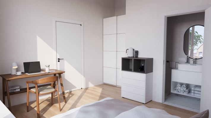 Kamer Volledig vernieuwde studentenkamers op toplocatie in hartje Leuven foto 2