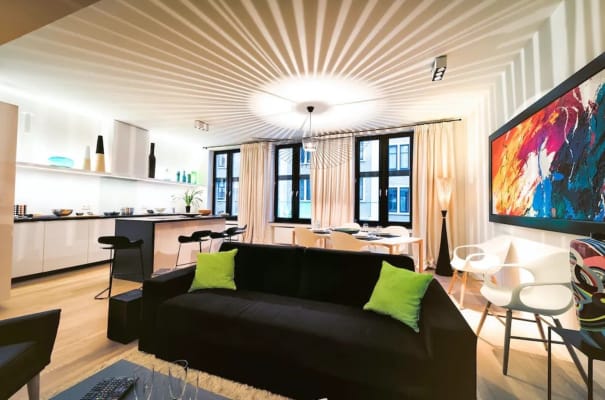 Appartement Flat van 100m² - Rue de la Montagne  foto 2