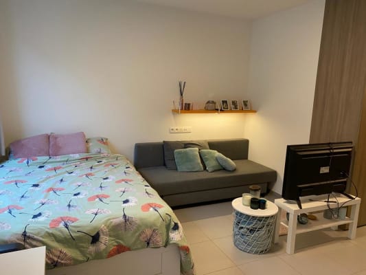 Kamer Gemeubileerd kot met eigen lavabo in een nieuw en modern gebouw in Zuid foto 2