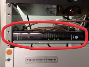 DETAIL VIEW OF MODEM-GATEWAY