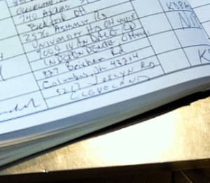 signin log