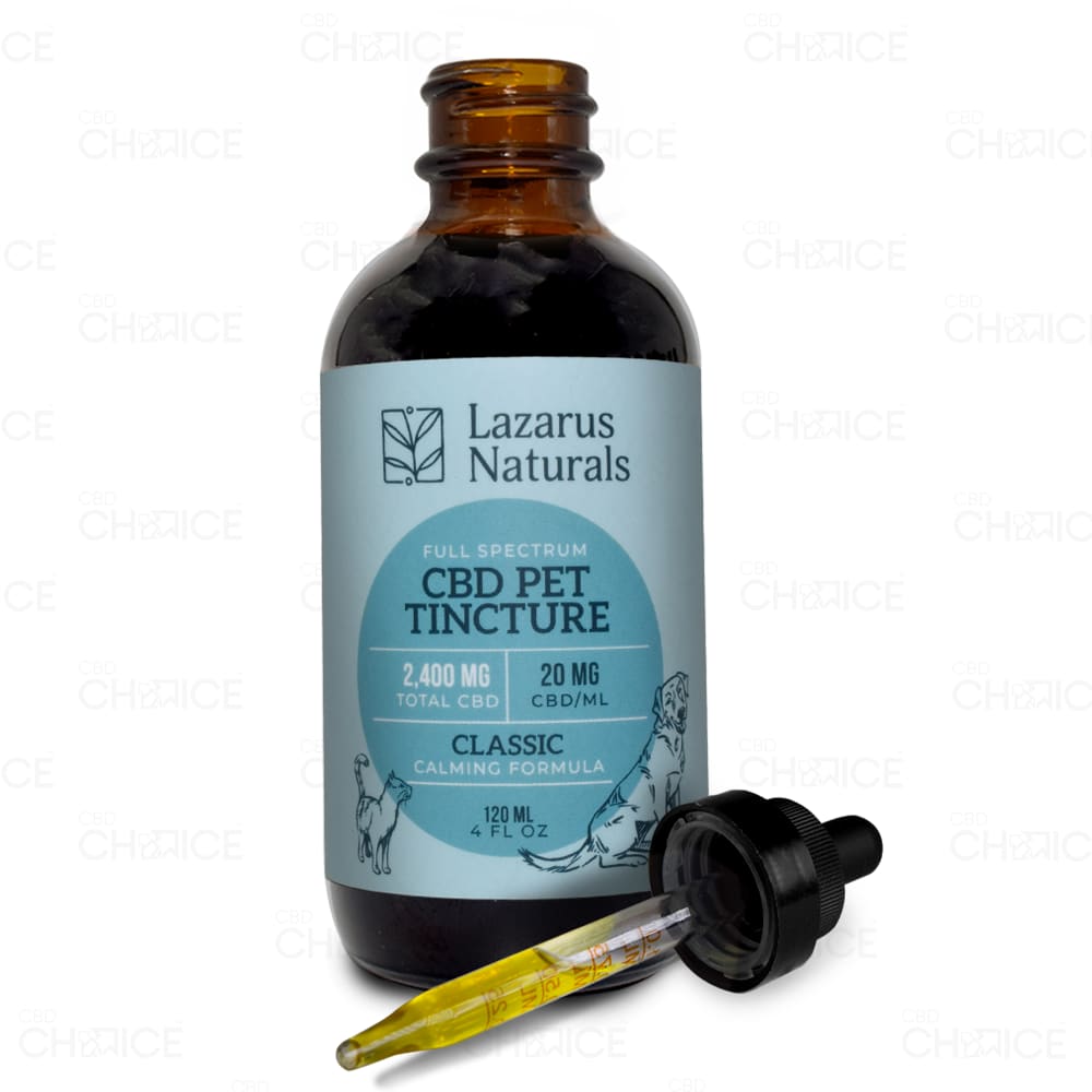 Lazarus Naturals CBD Oil Pet Tincture, Calming