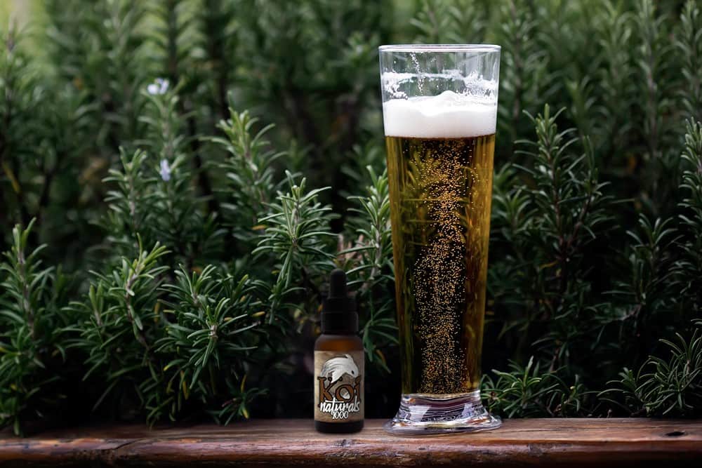 Crack open a CBD beer
