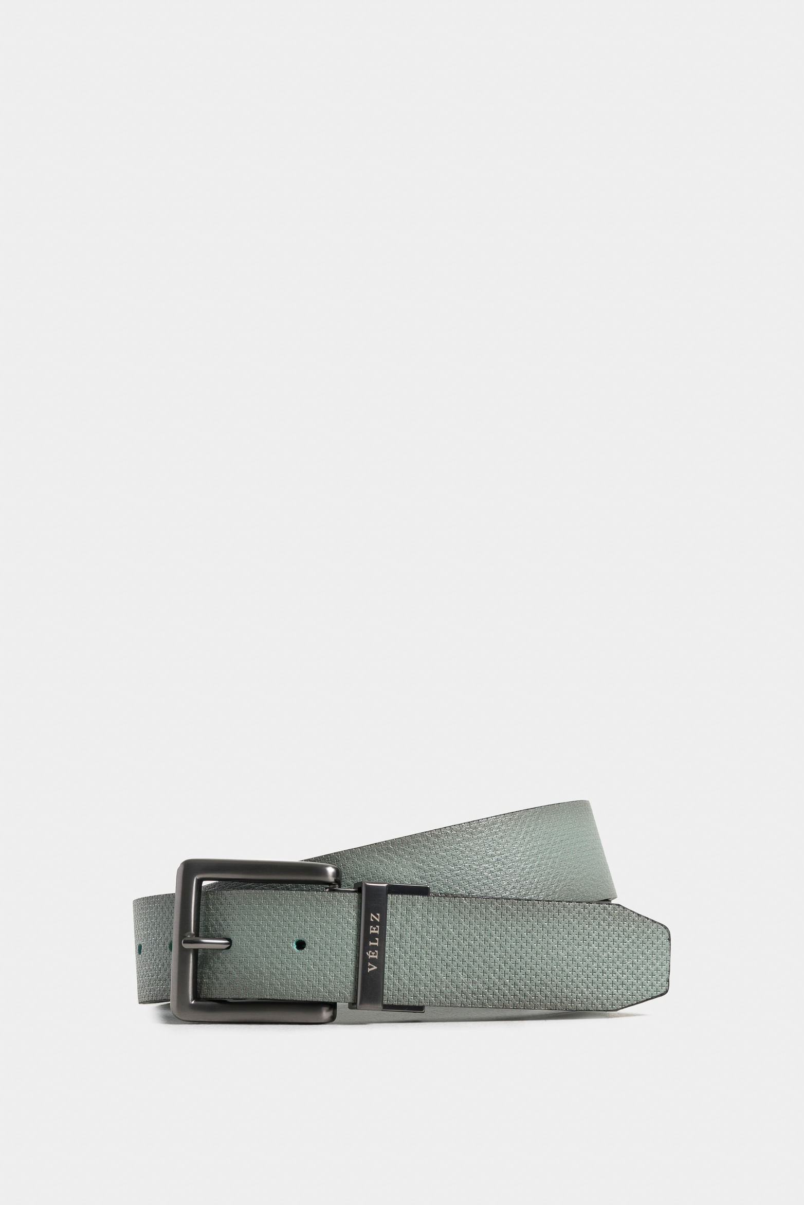 Correa reversible ciboria de cuero para hombre hebilla cuadrada