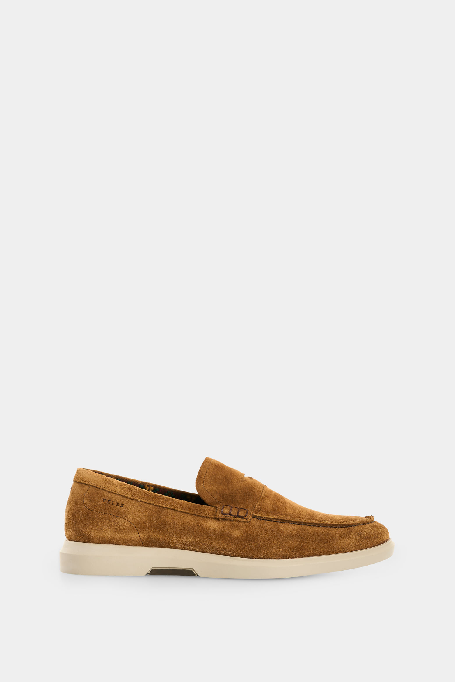Mocasín de cuero para hombre Shell