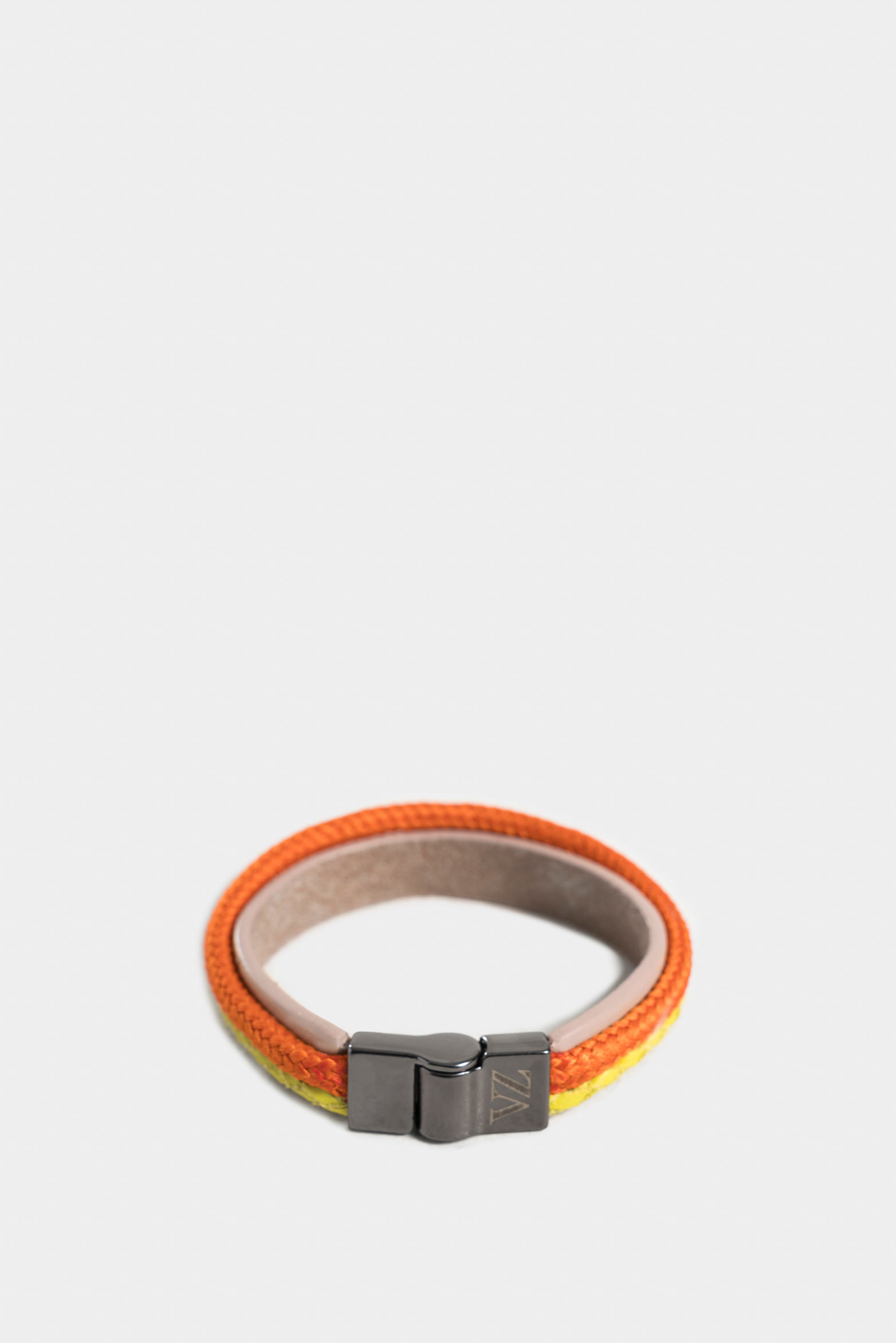 Manilla tanami de cuero para hombre cordón de poliéster en contraste