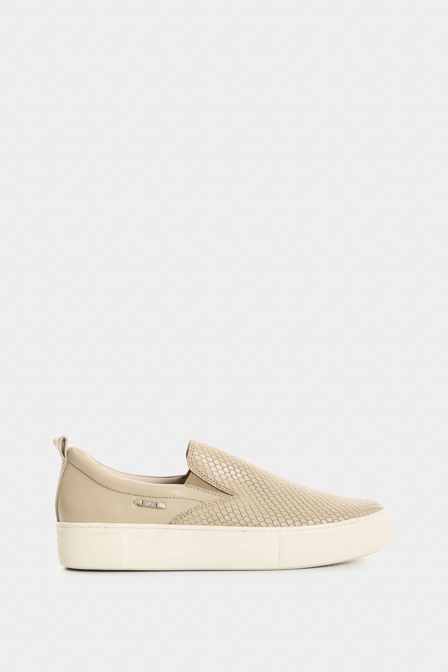 Mocasines en cuero grabado para mujer Gael