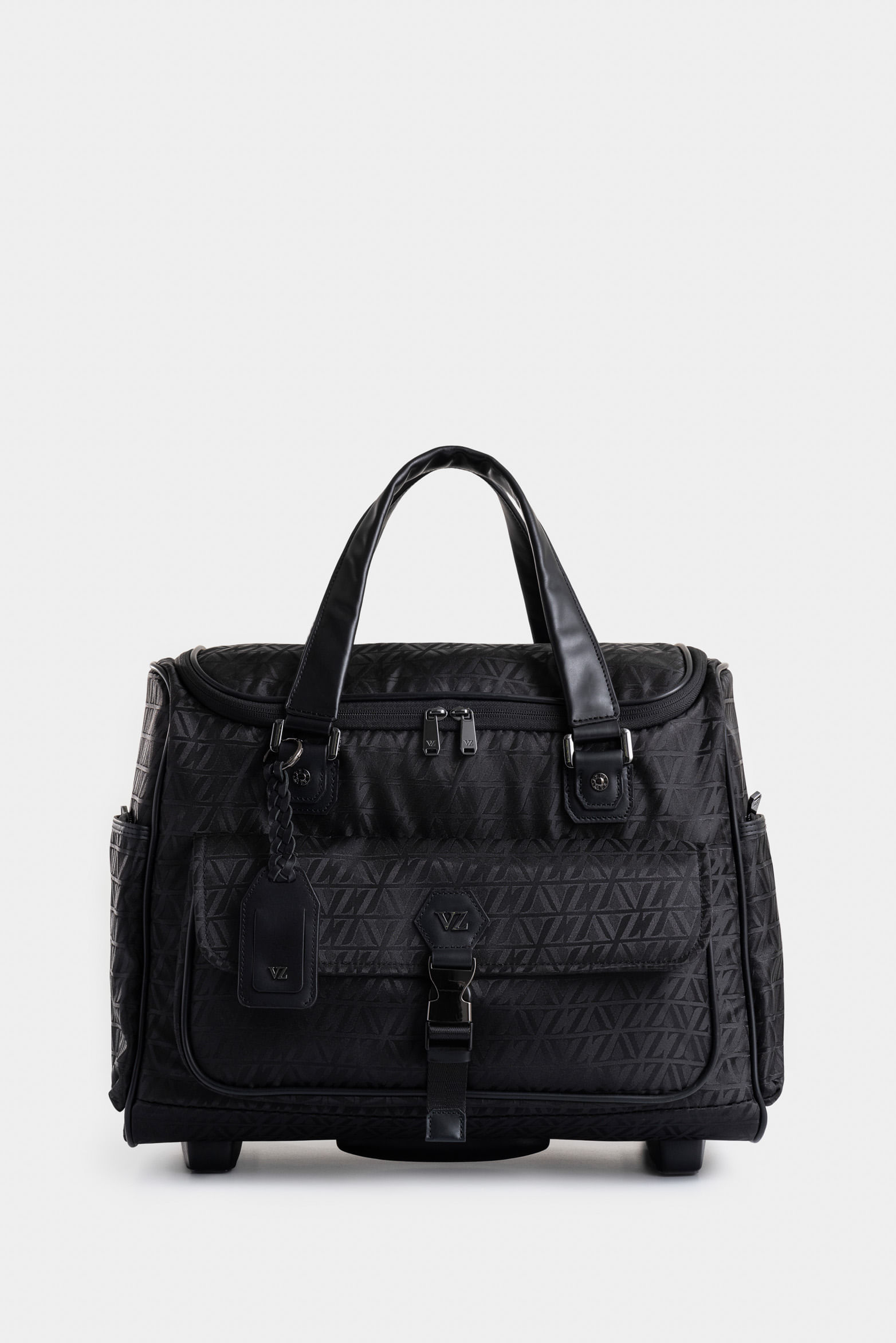 Maleta de viaje Bloom 2 en jacquard para mujer sistema trolley