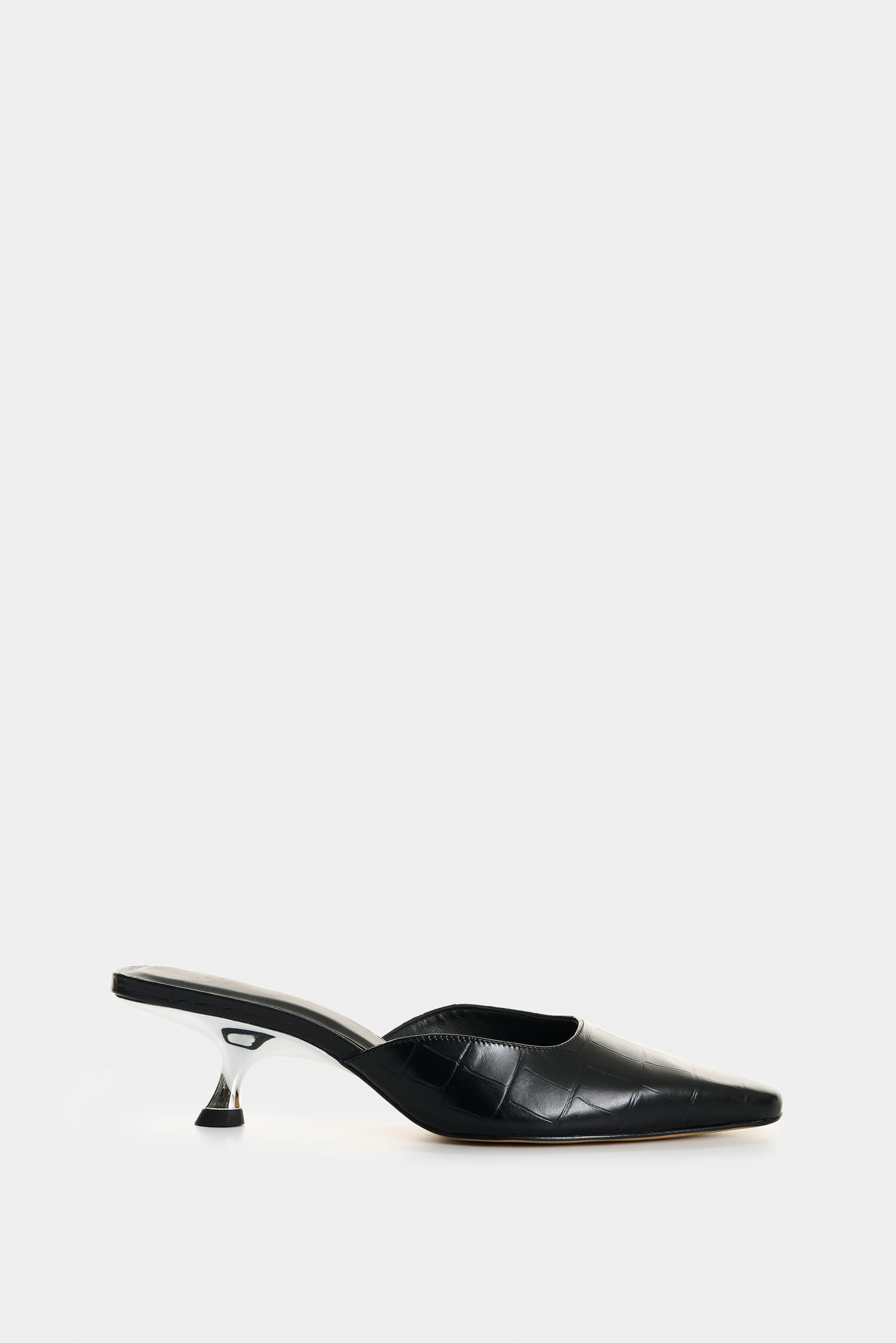 Tacones cerrados de cuero folia para mujer Waves