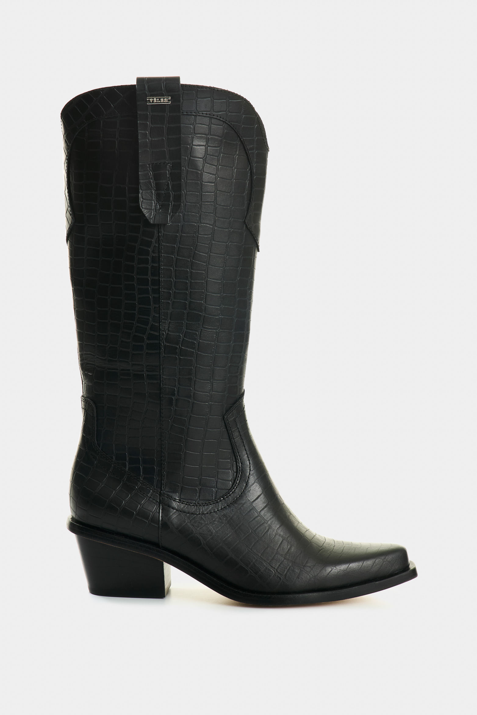 Botas de cuero grabado para mujer Gem