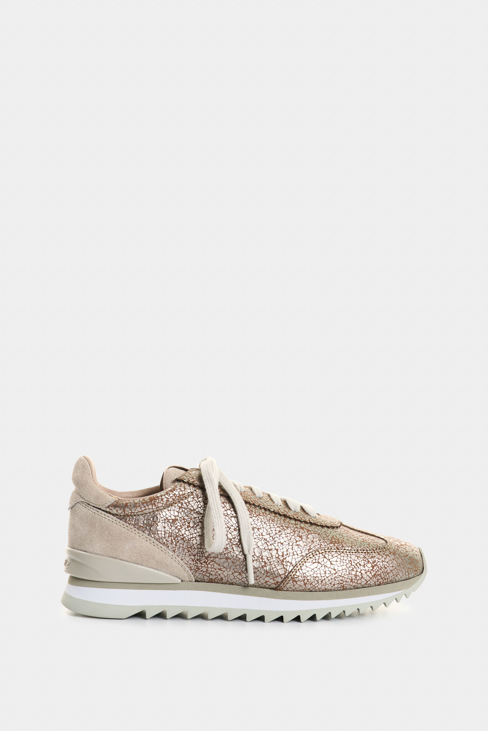 Tenis de cuero y folia para mujer Sand